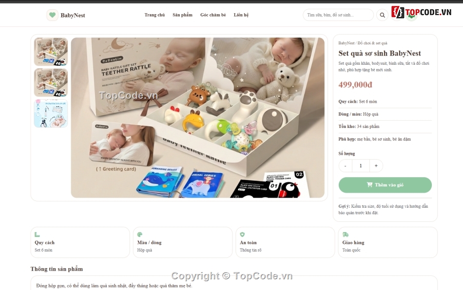 web mẹ và bé,shop mẹ và bé,web shop